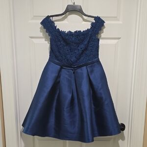 Elegant Navy Blue Dress (Cocktail/Semiformal)
